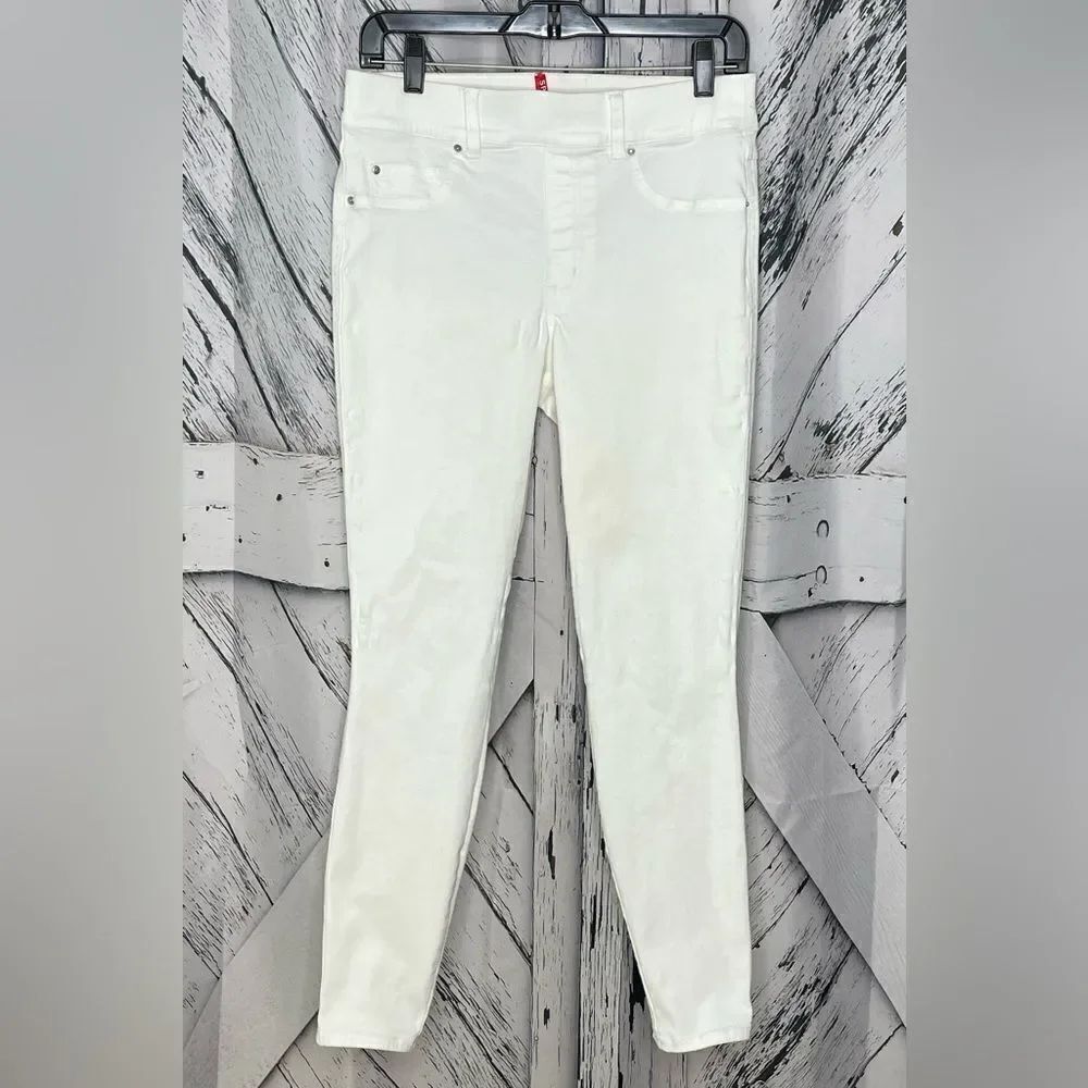 Spanx Skinny Leg Jeans Pull On White Sz. M/M